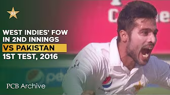 PCB Archive - West Indies' All Fall of Wickets in 2nd Innings | PAK vs WI 1st Test 2016 | M5C2A