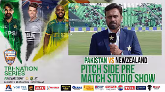 Pitch Side Pre-Match Studio Show | Pakistan vs New Zealand | 1st ODI | Tri-Nation Series 2025
