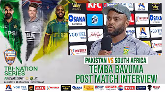 Temba Bavuma Post Match Interview | Pakistan vs South Africa | 3rd ODI | Tri-Nation Series 2025