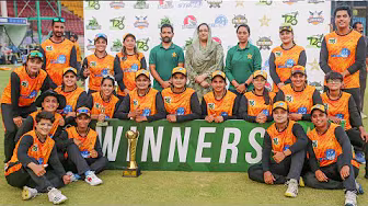 Post Match Presentation | Conquerors vs Stars | National Women's T20 Tournament Final | PCB background