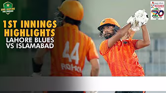 1st Innings Highlights | Lahore Blues vs Islamabad | Match 32 | National T20 Cup 2025 | PCB | M2L1A background