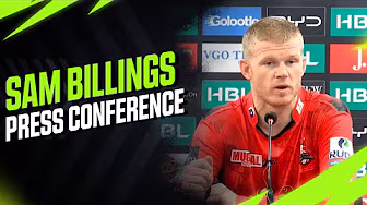 Sam Billings Press Conference | Match 6: KK v LQ | HBL PSL 10