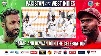 As promised, Sajid Khan delivers 🤩 Babar and Rizwan join the celebration 🤝🕺 | PCB | M2I1A