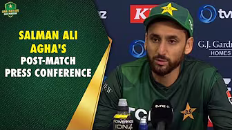 Pakistan captain Salman Ali Agha's post-match press conference | Pakistan vs New Zealand, 5th T20I