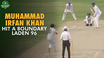Muhammad Irfan Khan hit a boundary-laden 96 | SBP vs KRL | President's Trophy Grade-I 2024-25