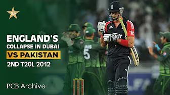 PCB Archive | Pakistan's Bowling Dominance | England's Fall of Wickets | PAK vs ENG 2012 | M4B2A