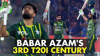 Babar Azam's 3rd T20I Century 💯 vs New Zealand | PAK vs NZ 2nd T20I, 2023 | PCB