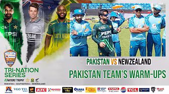 ЁЯОе Pakistan team's warm-ups, Tri-Series final vs New Zealand to commence shortly ЁЯПП | PCB