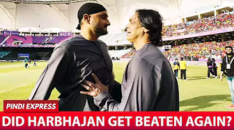 Did Harbhajan get beaten again? | Shoaib Akhtar