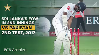 PCB Archive - Sri Lanka's All Fall of Wickets in 2nd Innings | PAK vs SL 2nd Test 2017 | M6C2A
