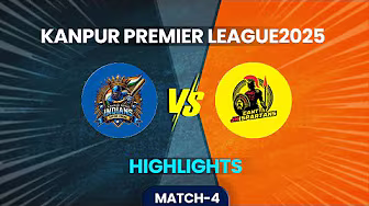 Kanpur Premier League 2025 | Match 4 Highlights | Intense Cricket Battle! ππ₯