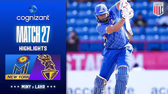 Cognizant Major League Cricket 2025 Match Highlights | MI New York vs LA Knight Riders