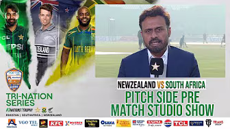 Pitch Side Pre-Match Studio Show | New Zealand vs South Africa | 2nd ODI | Tri-Nation Series 2025 backdrop