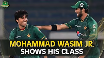 Mohammad Wasim Jr. Unleashes a Game-Changing Spell vs West Indies, 1st T20I 2021 | PCB | M3L1F