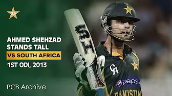 PCB Archive | Stylish Batting by Ahmed Shehzad vs South Africa, 1st ODI - 2013 | PCB | M4B2A