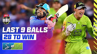 NYE CLASSIC As Rashid Khan Takes On The Thunder | #BBL09