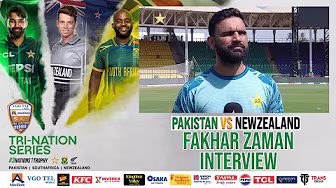 Fakhar Zaman Interview | Pakistan vs New Zealand | Tri-Nation Series 2025 Final | PCB | M2J1A