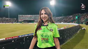 Natalie Baker (US Embassy Islamabad) joins Lahore Qalandars for the final! | HBL PSL 10 | LQ v QG