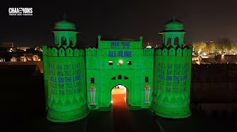 The Lahore Fort in all its glory at the ICC Champions Trophy Curtain Raiser Event ✨ | PCB | MA2A