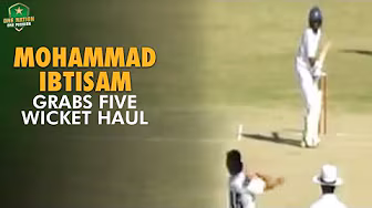 Mohammad Ibtisam grabs five-wicket haul | PTV vs Eshaal Associates | President's Trophy 2024-25