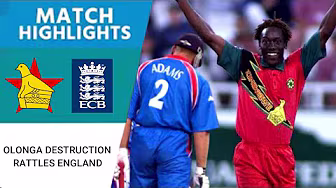Zimbabwe beats England | Henry Olonga’s Destruction! 6/19 Rattles England at Cape Town