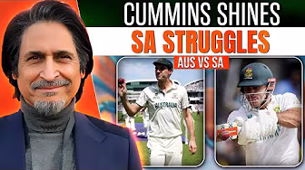Cummins Shines, SA Struggles | Aus vs SA | WTC Final Day 2 | Ramiz Speaks
