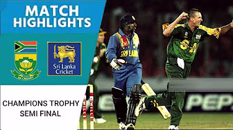 South Africa vs Sri Lanka | Champions Trophy | Jacques Kallis Powers South Africa To The Final