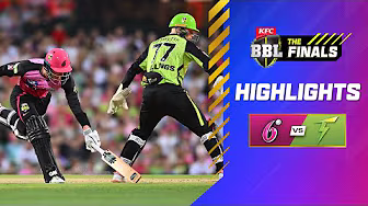 Sydney Sixers v Sydney Thunder | The Challenger | Match Highlights | #BBL14 background