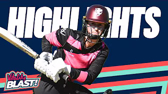 Fran Wilson Stars With The Bat | Somerset Women v Essex Women - Highlights | Vitality Blast 2025
