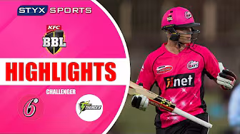 Sydney Sixers vs Sydney Thunder | Big Bash League | Challenger | Highlights #styxsports #bbl