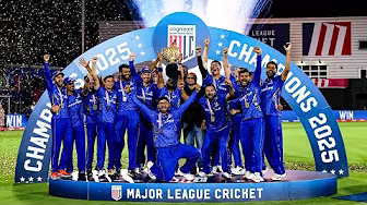 MI New York Becomes 2025 Cognizant Major League Cricket Champions backdrop