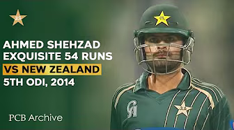 PCB Archive - Ahmed Shehzad Exquisite Half-Century | PAK vs NZ 5th ODI 2014 | M2C2A