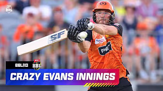 Laurie Evans Goes NUTS | 85 Off 28 Against The Strikers background