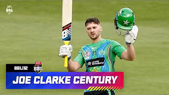 Joe Clarke's BBL Hundred For The Stars | #BBL12