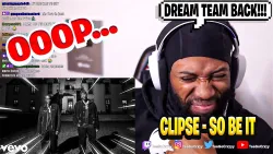 PUSHA T BACK ON DEMON TIME!!! Clipse - So Be It (Official Music Video) (REACTION)