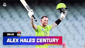 Alex Hales MASSIVE BBL Century | 110 off 56 | BBL|10