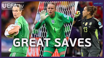 OUTRAGEOUS Saves From The Women's EURO 2025! ЁЯШ▒ | Goalkeeping Masterclass ЁЯзд background