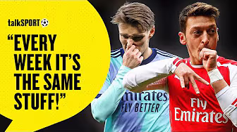 "He's Turned Into Özil!" Arsenal Fan SLAMS Martin Ødegaard After 1-1 Draw With Man United! backdrop
