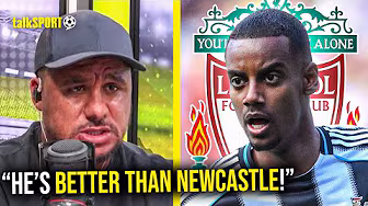 "IT'S A MELTDOWN!" Gabby Agbonlahor REACTS to BREAKING NEWS of Isak wanting OUT of Newcastle! backdrop