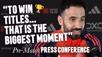 Ruben Amorim Pre-Manchester City | Press Conference 🎙️ backdrop
