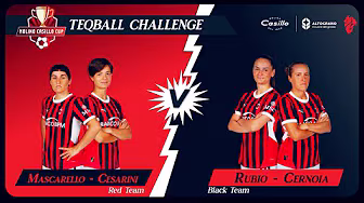 Giocatrici AC Milan + Teqball = Spettacolo! | Con Molino Casillo