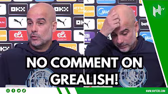 He's so FAMOUS! NO COMMENT on Grealish's behaviour! Pep Guardiola