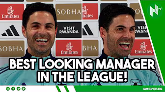 BEST LOOKING manager? Mum and Dad will be PROUD! | Mikel Arteta | Everton v Arsenal backdrop