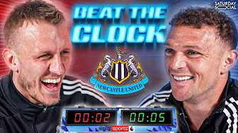 "OH COME ON MAN!" 😤 | Dan Burn vs Kieran Trippier | Beat The Clock ⏰ background