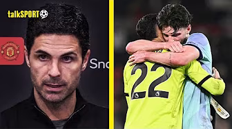 "RAYA SAVED US!" Mikel Arteta REACTS To Arsenal's 1-1 Premier League Draw With Manchester United! backdrop