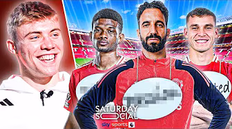 Rasmus Hojlund describes Ruben Amorim in ONE WORD! ✍️🔴 | Word Association