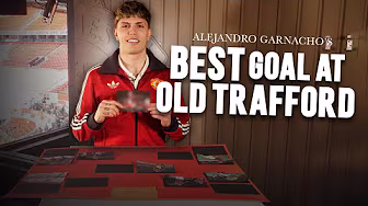 Garnacho's BEST Old Trafford Goal π±π background
