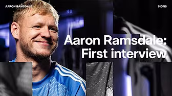 "No Place Does It Like St. James Park" | Aaron Ramsdale First Interview background