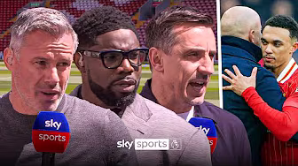 "I'm gutted for him, personally!" | Carragher, Richards and Neville on Alexander-Arnold's departure backdrop