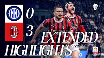 Joviฤ brace & Reijnders' goal book a place in the final | Inter 0-3 AC Milan | Extended Highlights